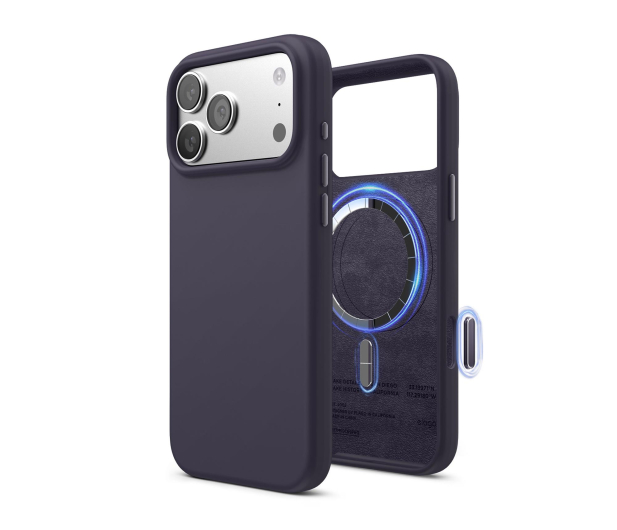 Elago Magsafe Silicon Case do iPhone 17 PRO Max Deep Purple ES17MSSC69PRO-DPU - 1360500 - zdjęcie